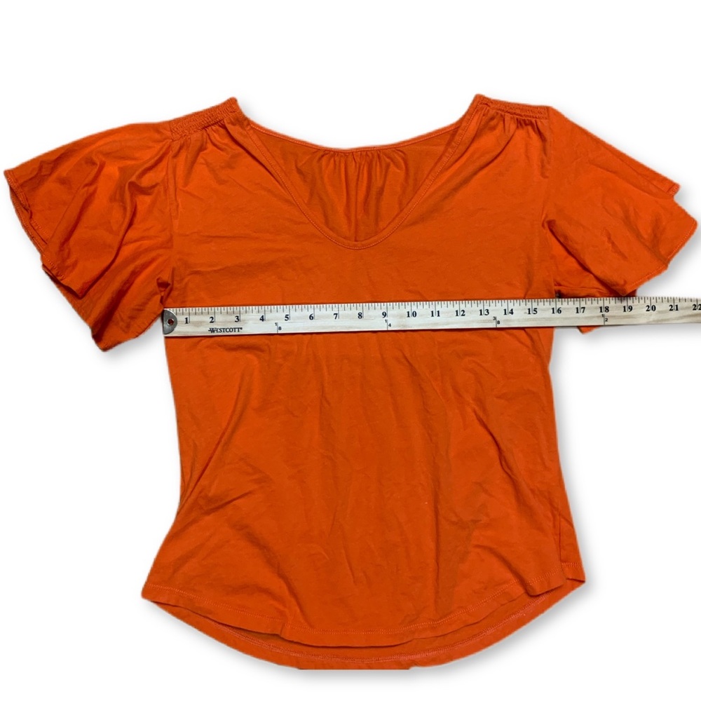 🍁J. Crew U.K. Limited Orange Blouse size S